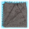 Пуховый оренбургский платок-паутинка арт. А 100-03 серый