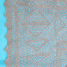 Пуховый оренбургский платок арт. П4-100-03 серый